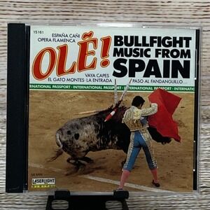 Ole! Bullfight Music‎ From Spain [1994 CD] LaserLight Digital Opera Flamenca